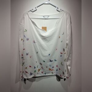 NWT Tendency woman's butterfly top‎